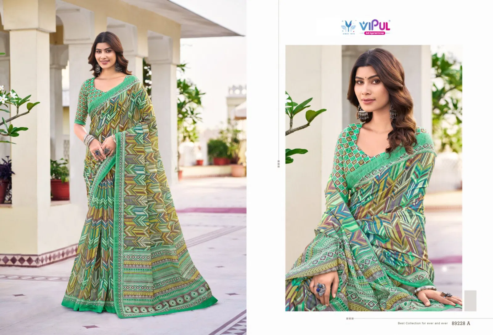 Pratiksha By Vipul Cotton Daily Wear Saree Wholesale Shop In Surat